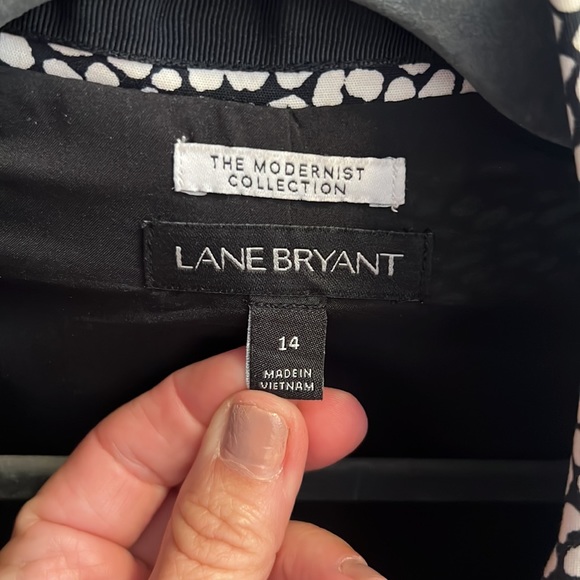 Land Bryant Black and White Jacket size 14 - Picture 2 of 4